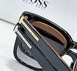 Чоловічі сонцезахисні окуляри Boss 1287 black Lux, фото 4