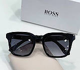 Чоловічі сонцезахисні окуляри Boss 1287 black Lux, фото 3