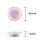 Набір магнітів у кольоровому пластиковому корпусі, круглі, діаметром 30 мм, Pastelini. 6 шт. у блістері., фото 3