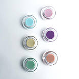 Набір магнітів у кольоровому пластиковому корпусі, круглі, діаметром 30 мм, Pastelini. 6 шт. у блістері., фото 2