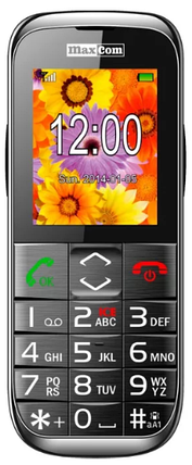 Телефон Maxcom MM720 Black (5908235972961) UA, фото 1