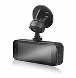 Автомобільний відеореєстратор DVR T701G+ (2 камери) Full HD, фото 5