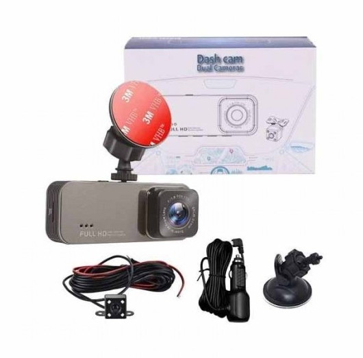 Автомобільний відеореєстратор DVR T701G+ (2 камери) Full HD