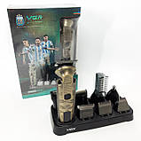 Багатофункціональний тример для стрижки волосся і тіла VGR, Електрична машинка для стрижки побутова SX-18, фото 8