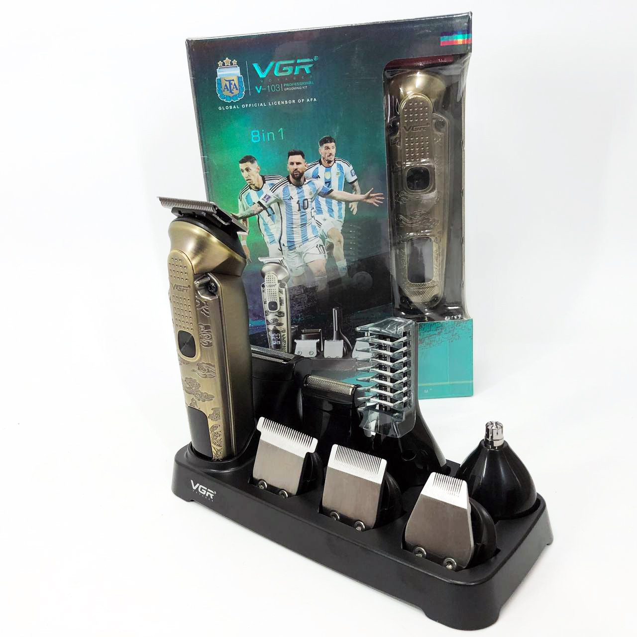 Багатофункціональний тример для стрижки волосся і тіла VGR, Електрична машинка для стрижки побутова SX-18, фото 1