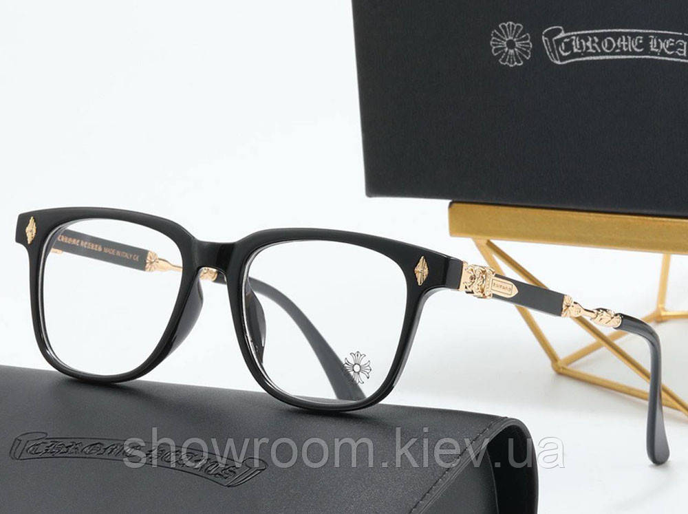 Жіноча брендова оправа Chrome Hearts 2272 gold