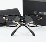 Чоловіча брендова оправа Chrome Hearts 2272 gold, фото 3
