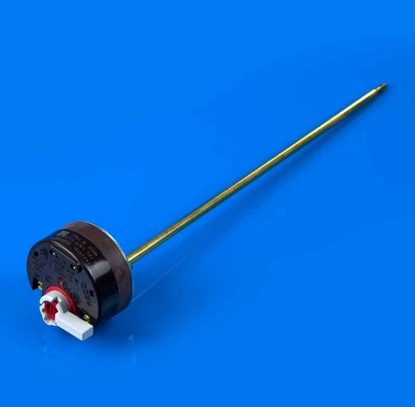 Біметалевий термостат для бойлера 20 А (довжина 270 мм) Reco