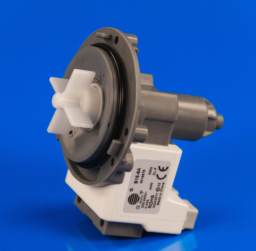 Насос (помпа) 40W HANYU B16-6A клеми окремо ззаду, фото 1