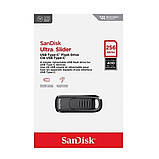 Флеш-накопичувач SanDisk USB 3.2 Gen1 Ultra Slider Type-C 256Gb (400 Mb/s) (SDCZ480-256G-G46), фото 3
