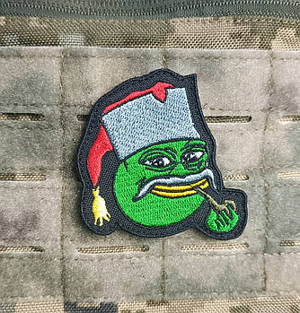 Шеврон Козак Пепе на липучці для велкро патч
