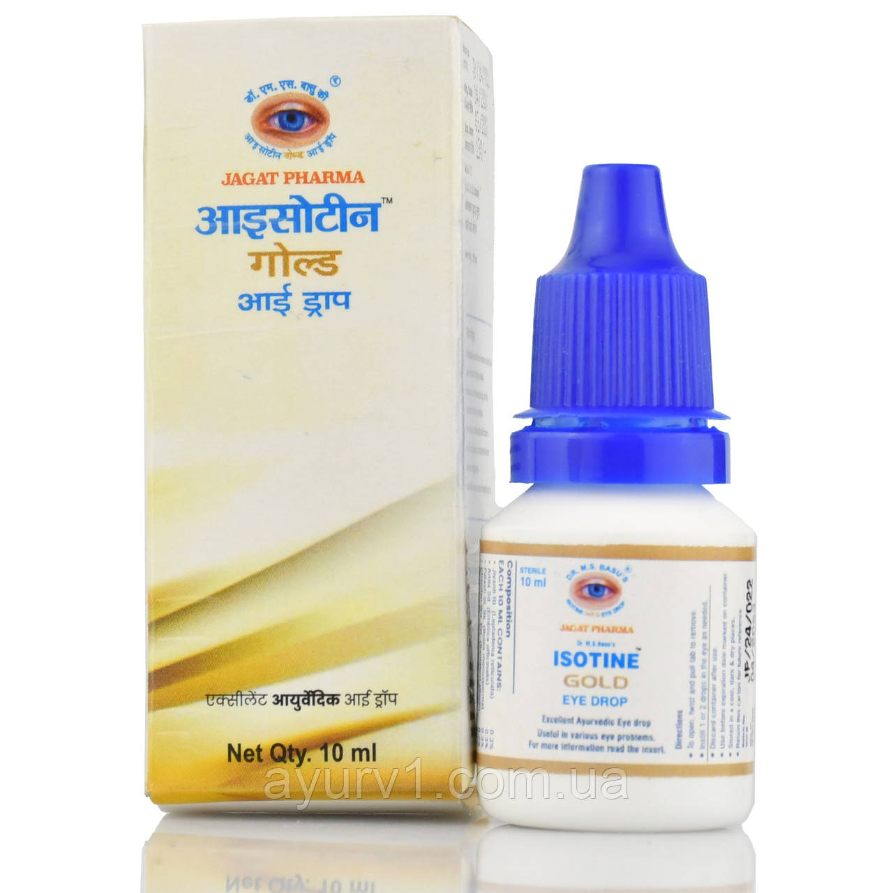 Isotine Gold, Eye Drop, Jagat Pharma, 10ml