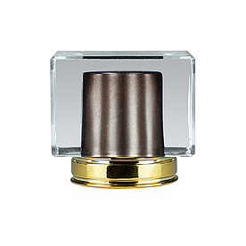 Кришка "Vip gold brown" для флаконів на 15 мм горло