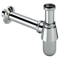 Сифон для раковини VIEGA 1 1/4″х1 1/4″ хром пляшковий б/г100674