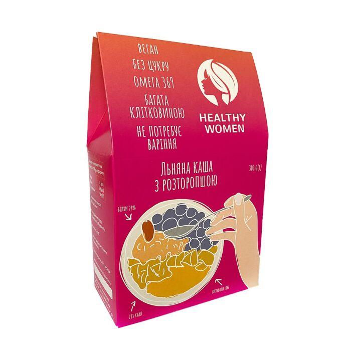 Каша лляна з насінням розторопші, Healthy Women, 300г