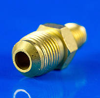 Латунна перехідна муфта 1/4" — 3/8" для кондиціонерів