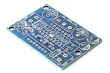 Друкована плата для збирання TDA7293/TDA7294 аудіопідсилювача