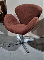 М'яке крісло Сван із газовим ліфтом на регульованій основі, м'яка оббивка, фото 2