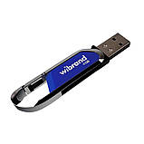 Флеш-накопичувач Wibrand USB 2.0 Aligator 4Gb Blue (WI2.0/AL4U7U), фото 4