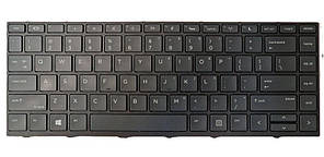 Клавіатура для ноутбука ProBook 430 G5, 440 G5 чорна з підсвіткою ENG | Оригінал | Б/В