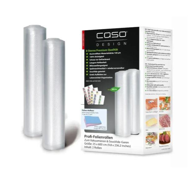 Плівка для вакууматора CASO 25x600 см 1225