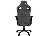 Комп'ютерне крісло для геймера PRO-GAMER Xano Black/Grey, фото 7