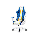 Комп'ютерне крісло для геймера Diablo Chairs X-One 2.0 Kids Size (Aqua Blue), фото 6