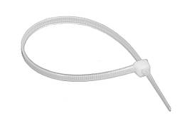 Хомут пластиковий Apro 2.5 х 80 мм білий (100 шт.)