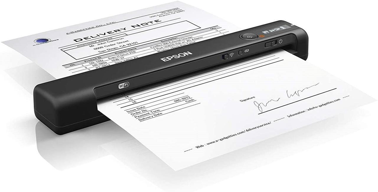 Протяжний сканер Epson WorkForce ES-60W (B11B253401)