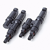 Конектор двійник MC4 Т2 розгалужувач для монтажу сонячних панелей