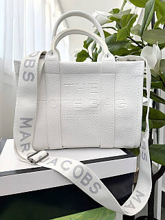 Сумка жіноча Марк джейкобс The Tote Bag BIG SIZE белый