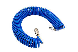 Шланг спіральний Intertool 5 м 5.5 х 8 мм поліуретановий