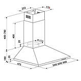 Витяжка купольна Candy CCC 60BA/1, фото 3