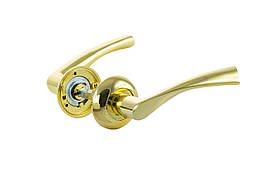 Ручка на розетці Sofia AF1-R257 PB (золото)