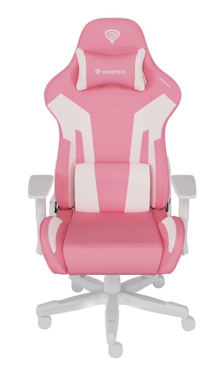 Комп'ютерне крісло для геймера Genesis Nitro 710 Pink/White