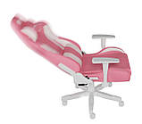 Комп'ютерне крісло для геймера Genesis Nitro 710 Pink/White, фото 3
