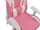 Комп'ютерне крісло для геймера Genesis Nitro 710 Pink/White, фото 9