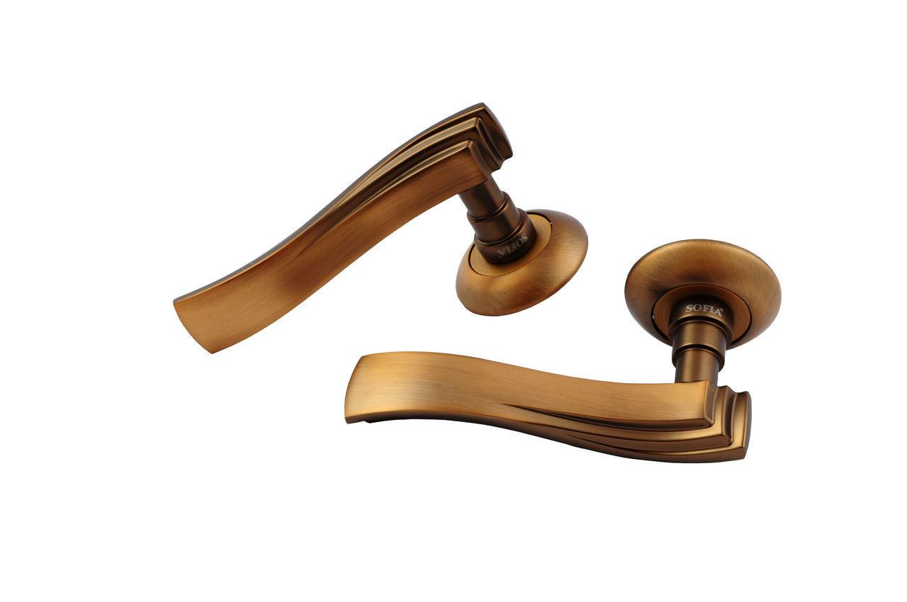 Ручка на розетці FZB Sofia R1495 COFFEE