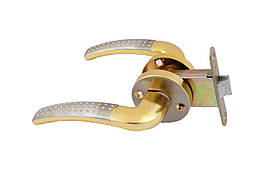 Ручка Кноб FZB стяжка (10) SN/РВ (сатин/золото)