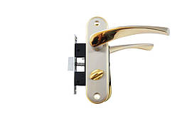 Ручка на планці з корпусом FZB 50мм ВК-71157 SN/GP