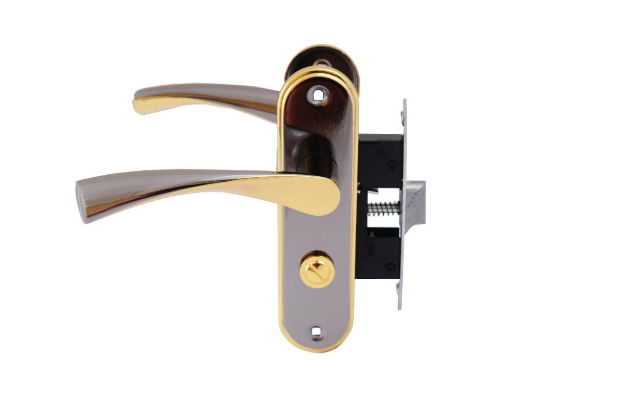 Ручка на планці з корпусом FZB 50мм ВК-71157 BN/GP