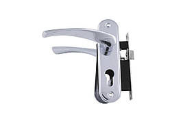 Ручка на планці з корпусом FZB ЕТ-71157 СР (хром)