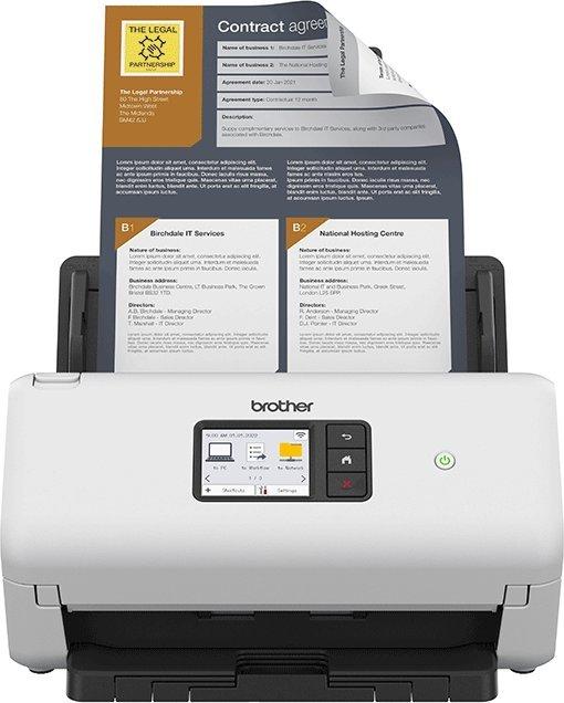 Протяжний сканер Brother ADS-4500W (ADS4500WRE1)