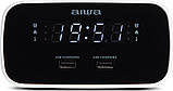 Настільний годинник з будильником Aiwa CRU-19BK, фото 3