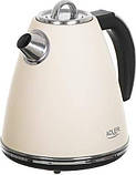 Електрочайник Adler AD 1343 Creme, фото 2