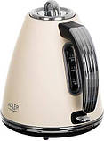 Електрочайник Adler AD 1343 Creme, фото 4