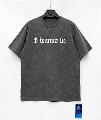Чоловіча футболка оверсайз Oversize коричнева вільна футболка для чоловіків люкс якість, фото 3