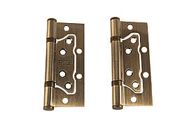 Петля ковбой FZB 100 х 63 мм AB (бронза) (2 шт.)