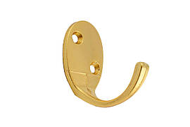 Гачок FZB одинарний 03-08 РВ (золото) (5 шт.)