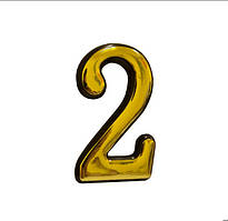 Номер дверний FZB № 2 (маленький)